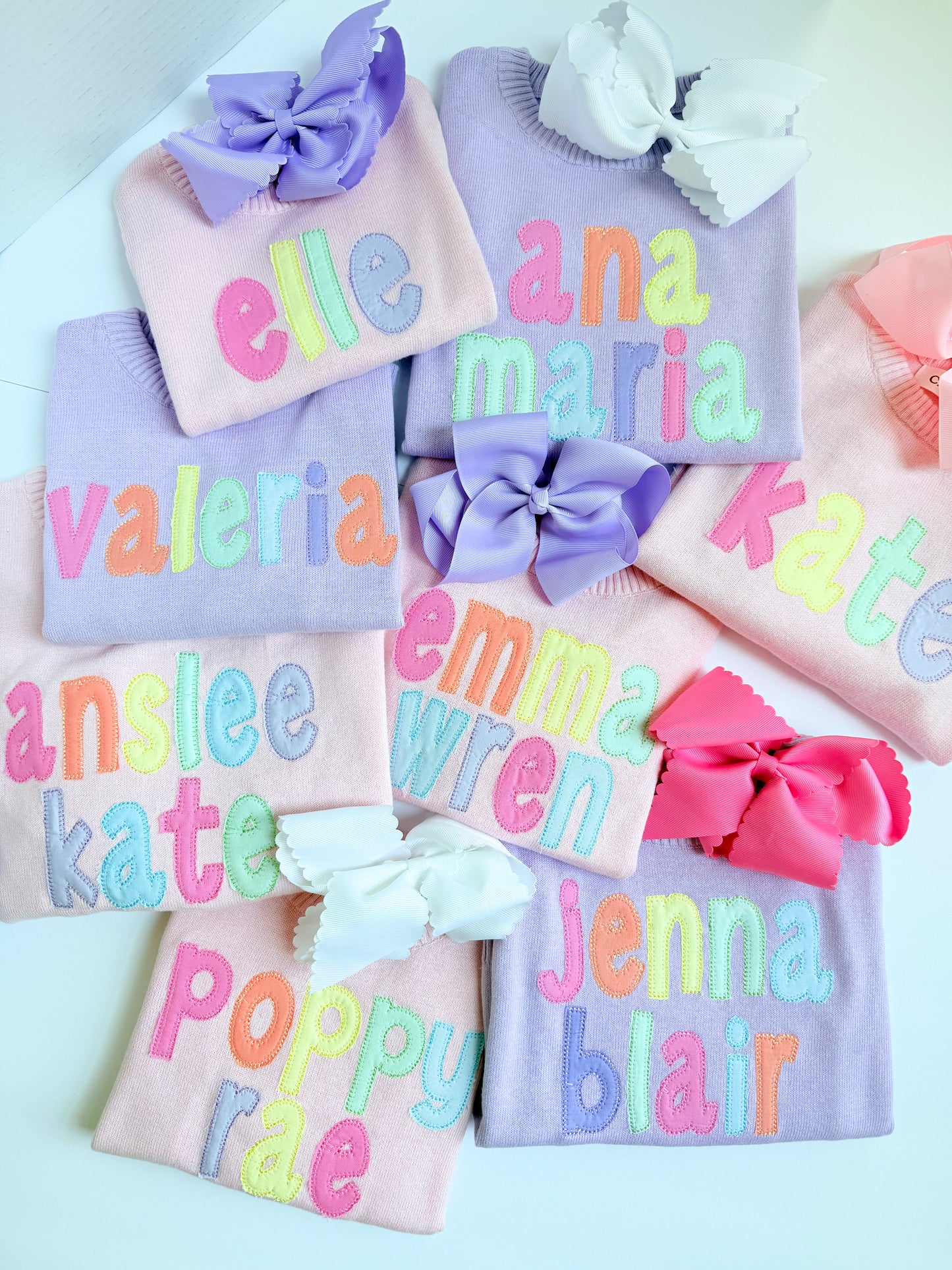 Light Pink custom campure sweater