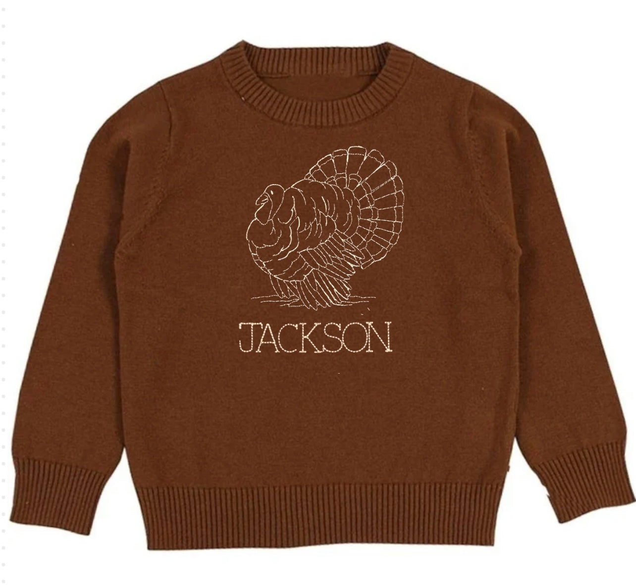 Boys turkey sweater