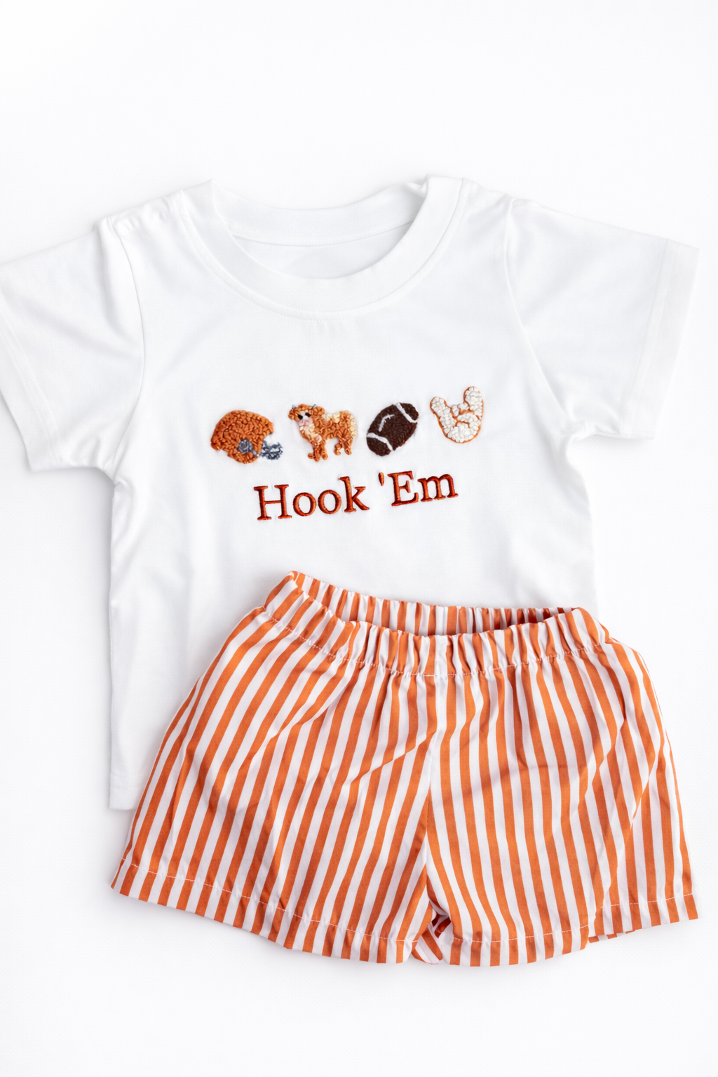 Hook ‘Em French knot short set