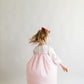 Pink and red dress