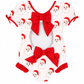 Girls Santa 1 piece swim suit
