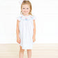 Sailboats smocked dress