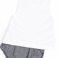 Black gingham diaper set