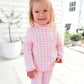 Pink Gingham Sweater