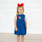 Girls vintage ABC back to school dress
