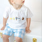 Boys French knot Easter set