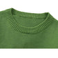 Hunter green campure sweater