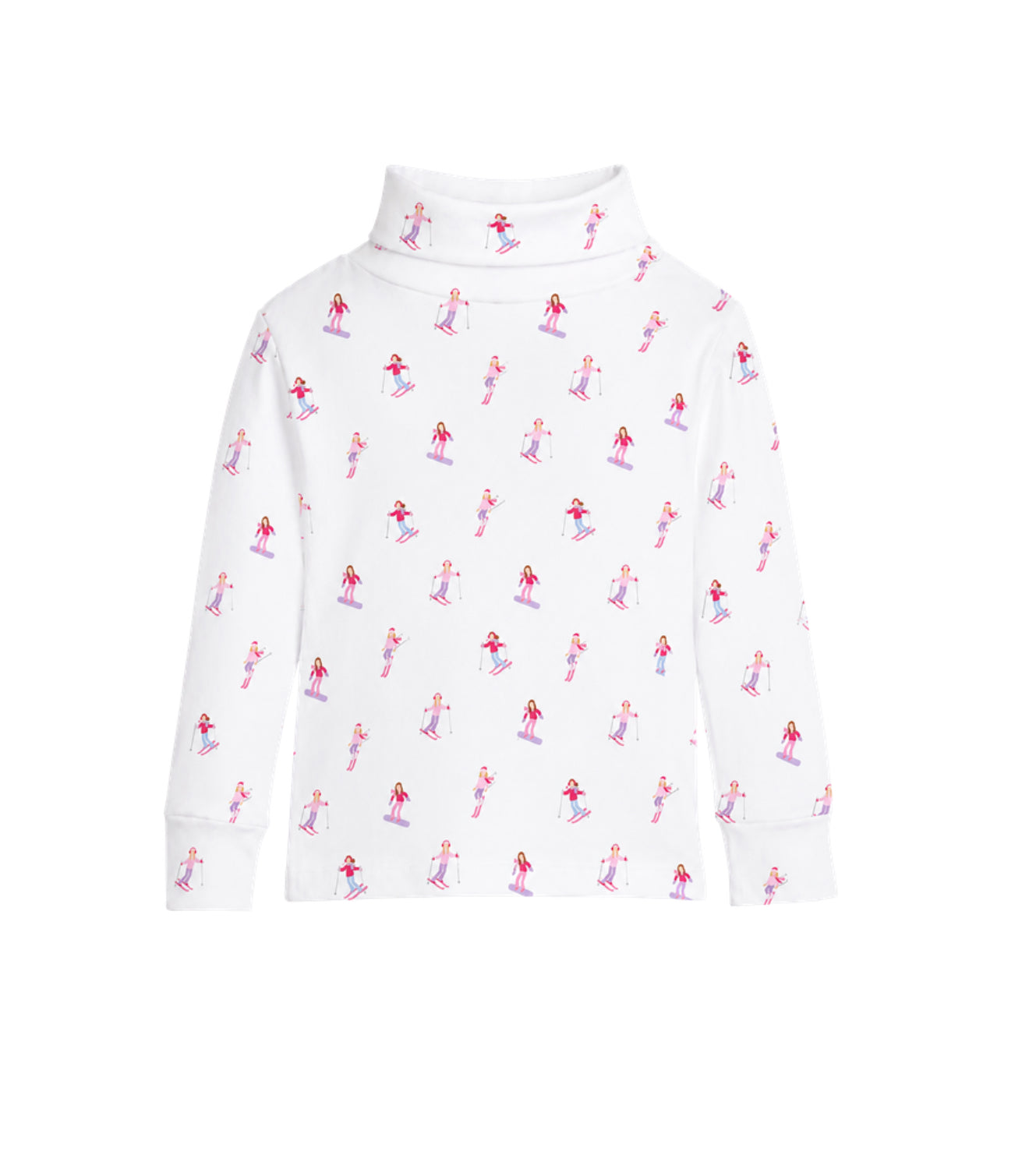 Ski girl turtleneck