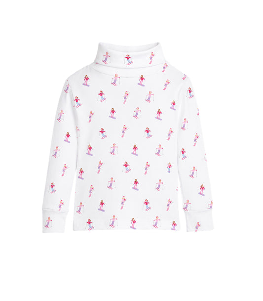 Ski girl turtleneck