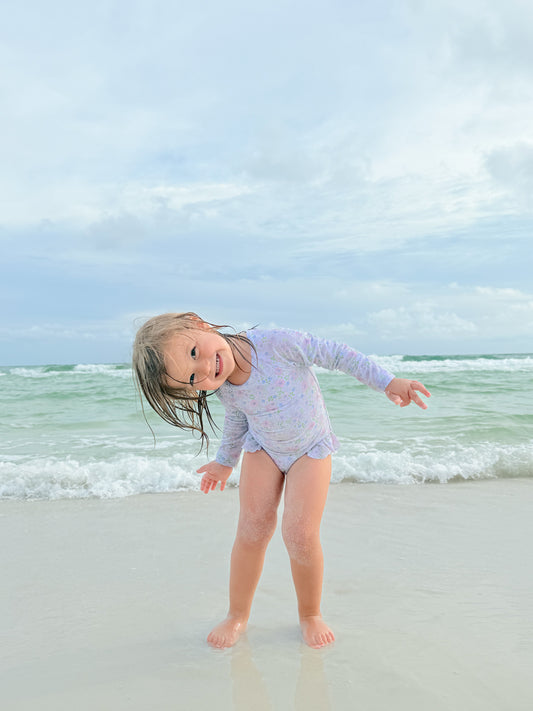 Girls 1 piece swim suit