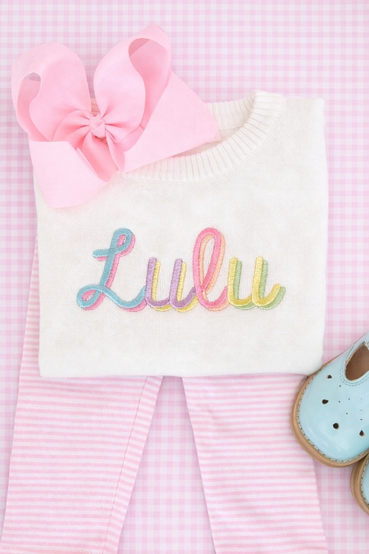 Multicolor spirit sweater