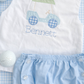 Blue diaper set
