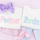 Mickey applique name sweater