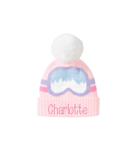Girls ski Google hat