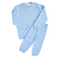Boys organic cotton blue knit set