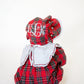 Christmas Plaid Bonnet
