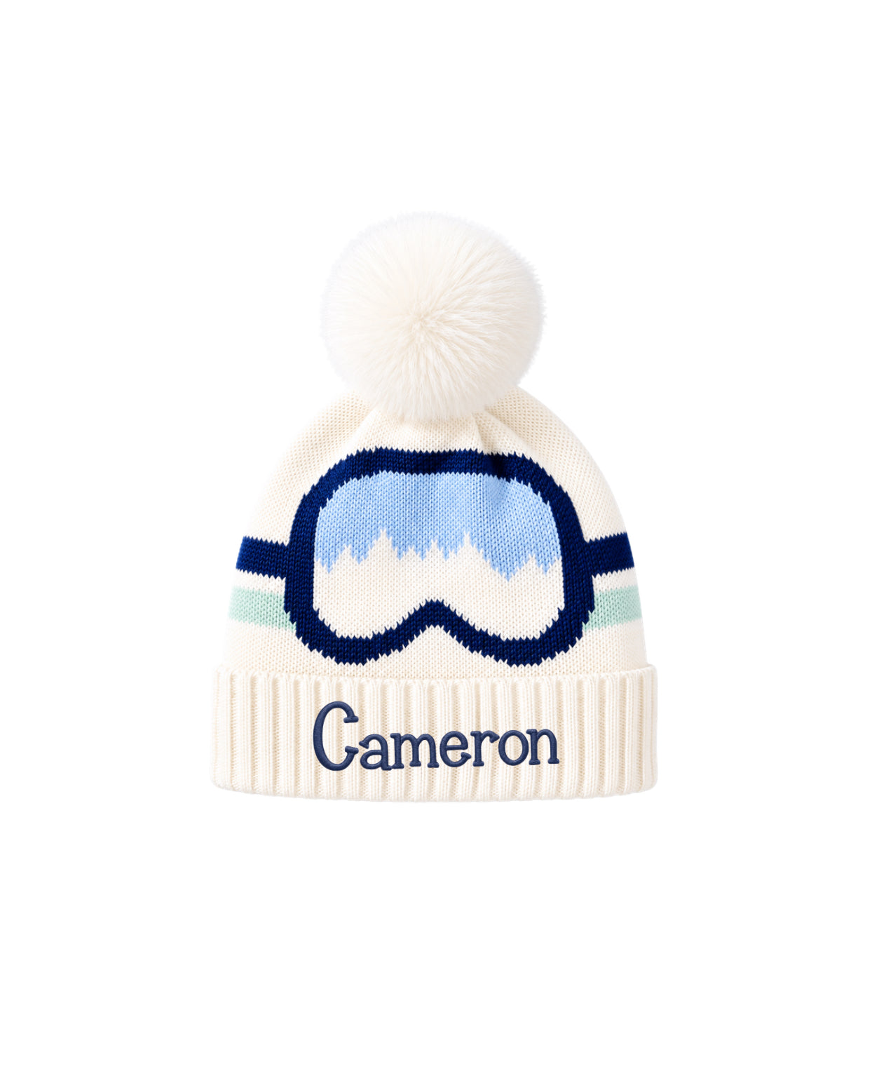Boys ski Google hat