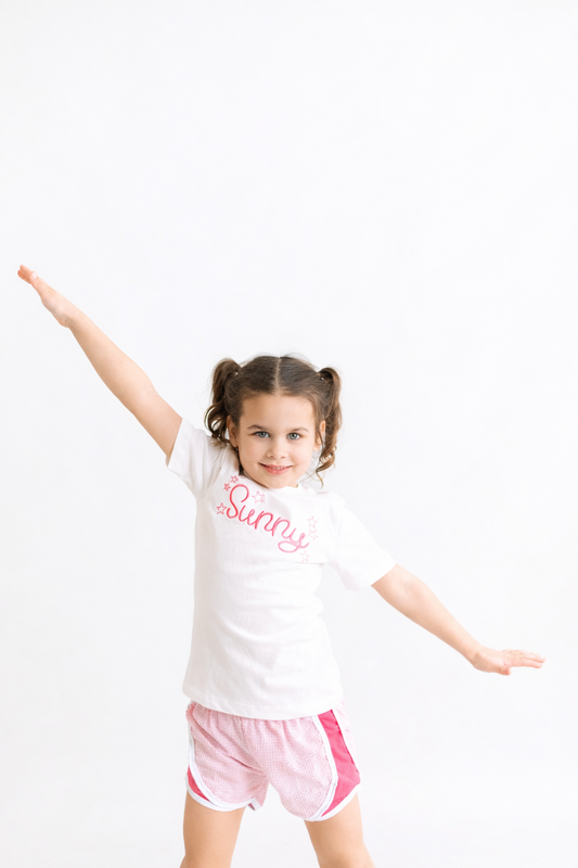 White cotton t shirt