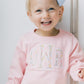 Light pink roll neck sweater