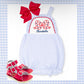 Light blue girls gingham bubble
