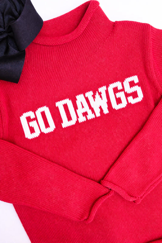 Go Dawgs knit sweater