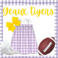 Lavender check dress