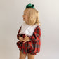 Plaid girls  Christmas bubble
