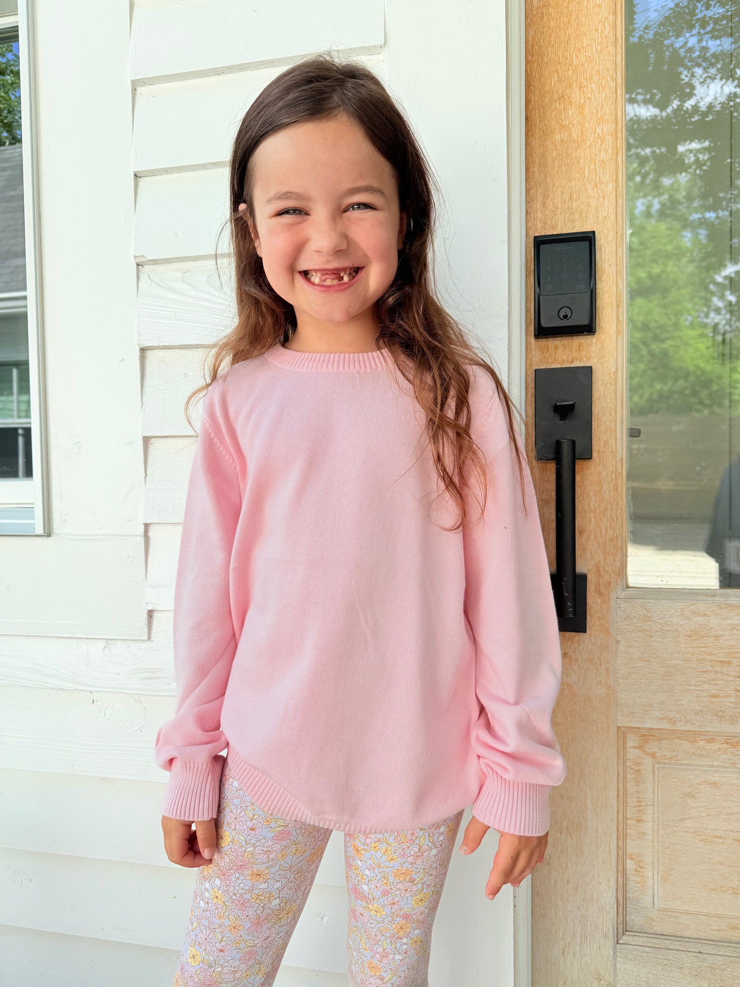 Light Pink custom campure sweater