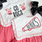 Girls gingham gameday dress