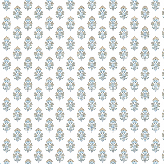1 meter micro floral fabric