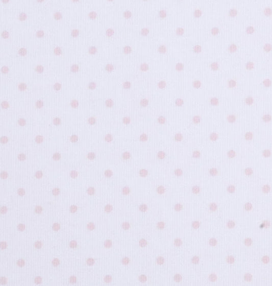 1 meter of pink bitty dot fabric