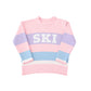 SKI roll neck knit sweater