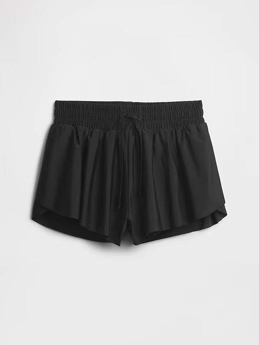 Black Girls butterfly shorts
