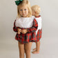 Plaid girls  Christmas bubble