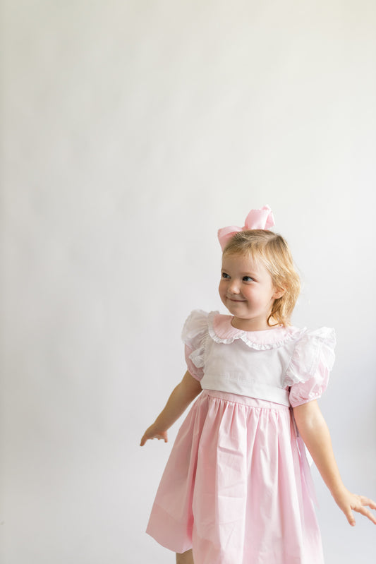 Pinafore bib dress