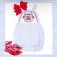 Light blue girls gingham bubble