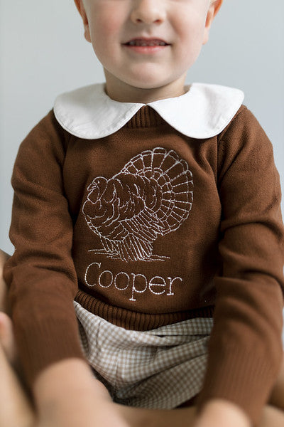 Boys turkey sweater